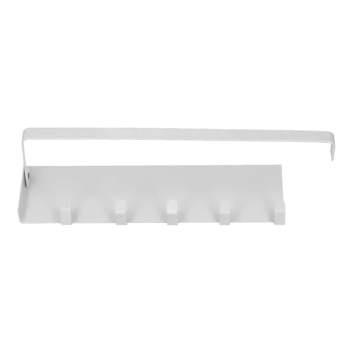 Zusammenklappbarer Küchen-Kühlschrank-Seitenaufhänger Mit Haken, Aufbewahrungsregal aus Plastikfolie, um Ihren Küchenraum Effizient zu Nutzen(Weiß) von Enforose