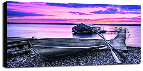 Engardo 40903 Canvas Pink Sunset, Mehrfarbig, 100 x 2 x 10 cm von Engardo