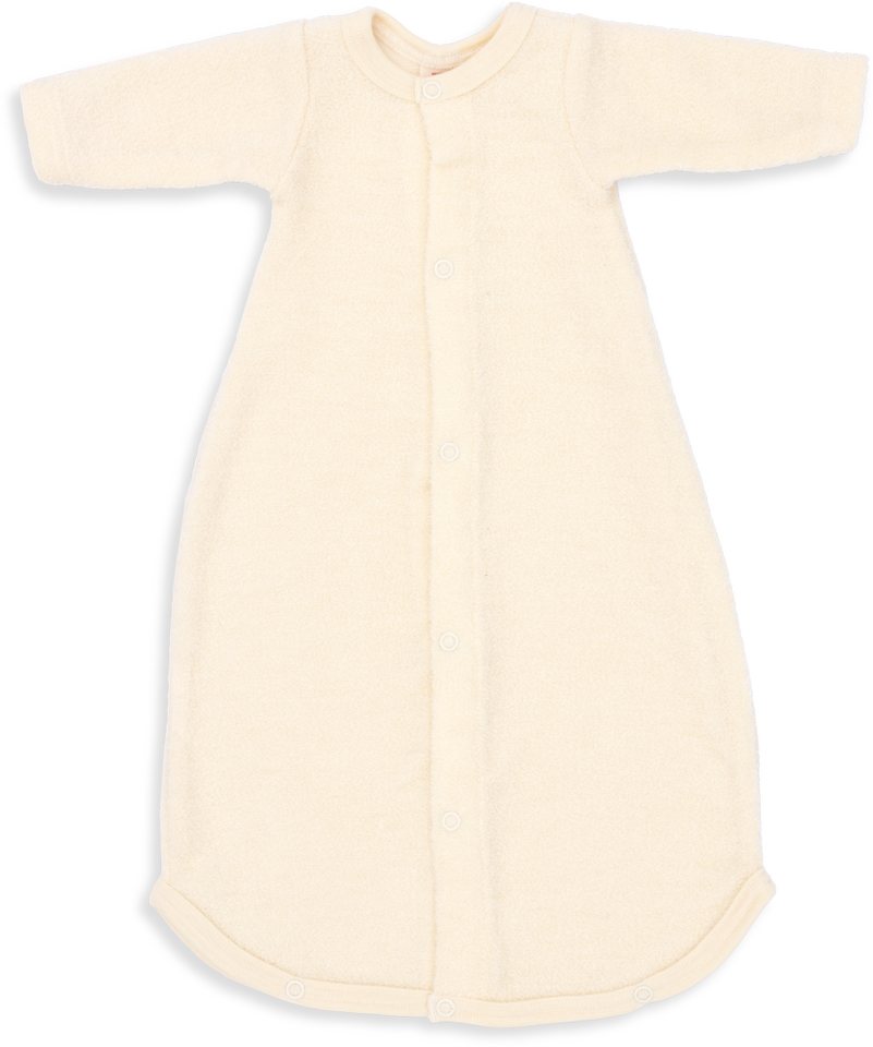 Engel Naturkleidung Babyschlafsack Frühchen-Schlafsack, Frottee, 2 große Druckknöpfe am Saum, 6 große Druckknöpfe an vordere Kante von Engel Naturkleidung