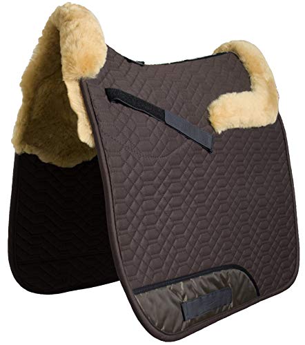 Engel Reitsport | SCHABRA4-D-MOC-CAM | Schabracke | Lammfell im Sattelbereich - Half Lined | Steppstoff | Fellkranz vorne & hinten | Dressur | Stoff Mocca braun Fell Camel Engel Reitsport | SCHABRA4-D-MOC-CAM | Schabracke | Lammfell im Sattelbereich - Half Lined | Steppstoff | Fellkranz vorne & hinten | Dressur | Stoff Mocca braun Fell Camel von Engel Reitsport