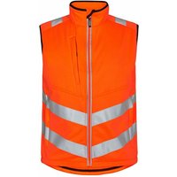 Warnschutz Softshell Weste Safety 5156-237 Gr. xs orange - Engel von Engel