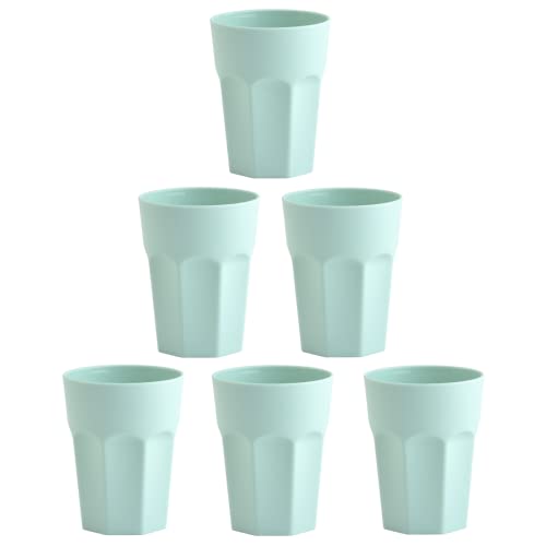 Engelland 6x Kunststoffbecher mint Trinkbecher Party-Becher Plastik Trink-Gläser Mehrweg 0,25l von Engelland