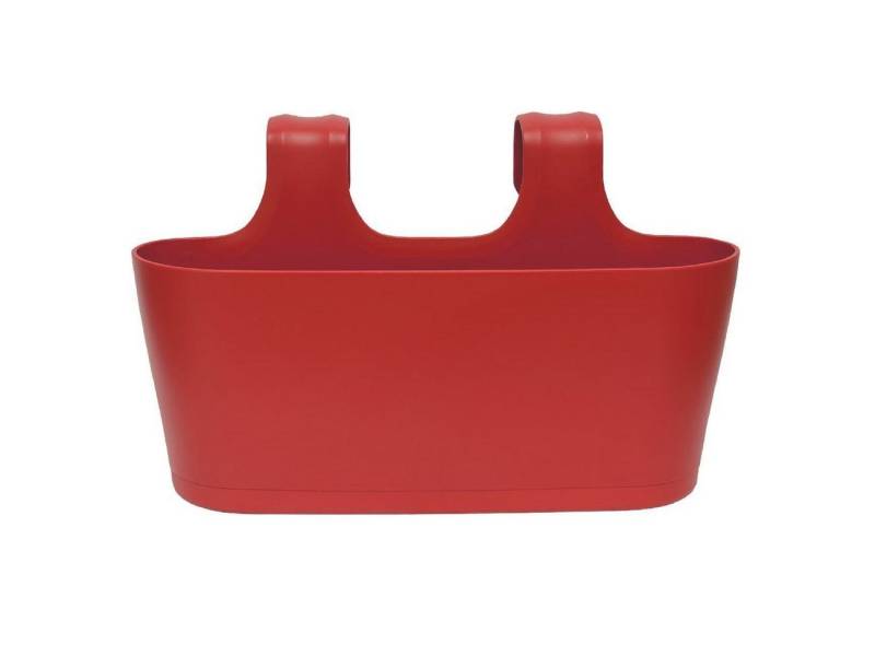 Engelland Blumenkasten Blumentopf zum Hängen (Vorteils-Set, 1 St., Fassungsvermögen je Topf 5,5 Liter), UV-Beständig, Frostbeständig, Wasserauffangschalen von Engelland