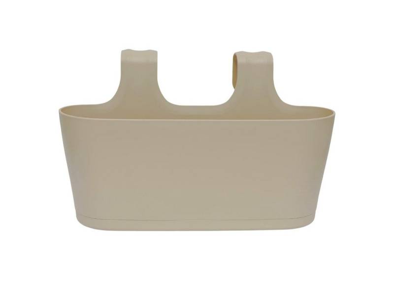 Engelland Blumenkasten Blumentopf zum Hängen (Vorteils-Set, 1 St., Fassungsvermögen je Topf 5,5 Liter), UV-Beständig, Frostbeständig, Wasserauffangschalen von Engelland
