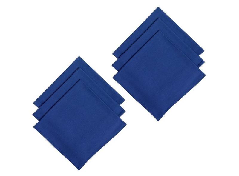 Engelland Stoffserviette Mundtuch, 45 x 45 cm, (Vorteils-Set, 6 St), 100 % Baumwolle, Damast, Rundherum eingesäumt von Engelland