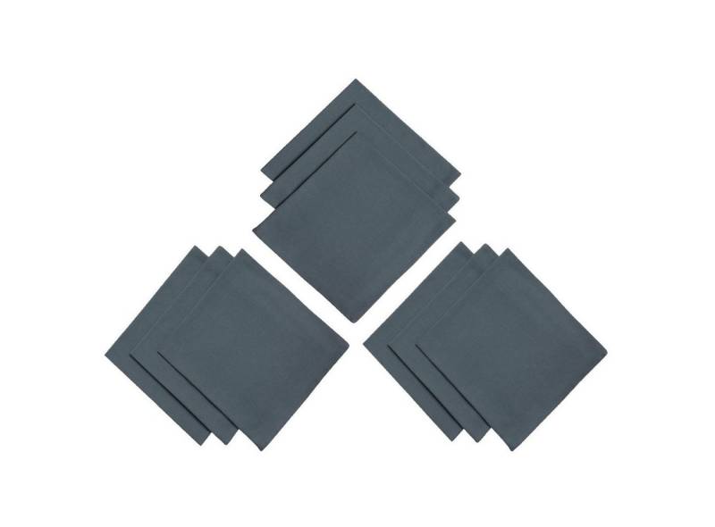 Engelland Stoffserviette Mundtuch, 45 x 45 cm, (Vorteils-Set, 9 St), 100 % Baumwolle, Damast, Rundherum eingesäumt von Engelland
