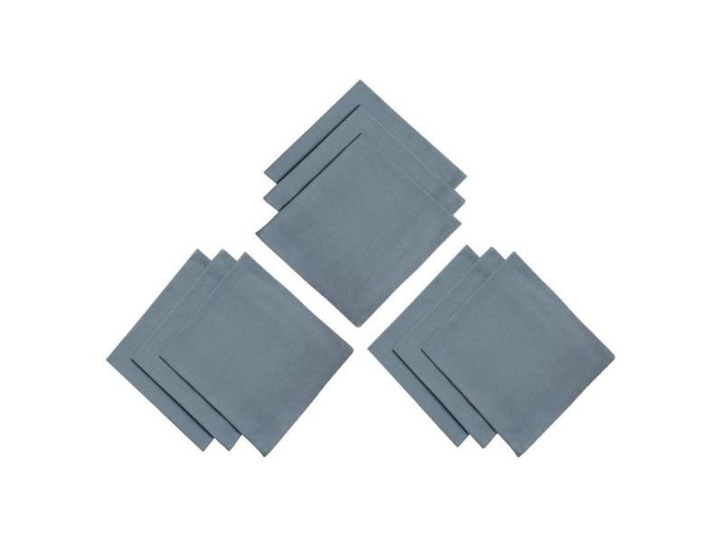 Engelland Stoffserviette Mundtuch, 45 x 45 cm, (Vorteils-Set, 9 St), 100 % Baumwolle, Damast, Rundherum eingesäumt von Engelland