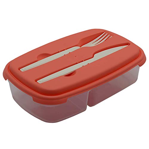 Vesperdose Lunchbox Frühstücksbox Aufbewahrungsdose Essensbox BPA-Free orange von Engelland
