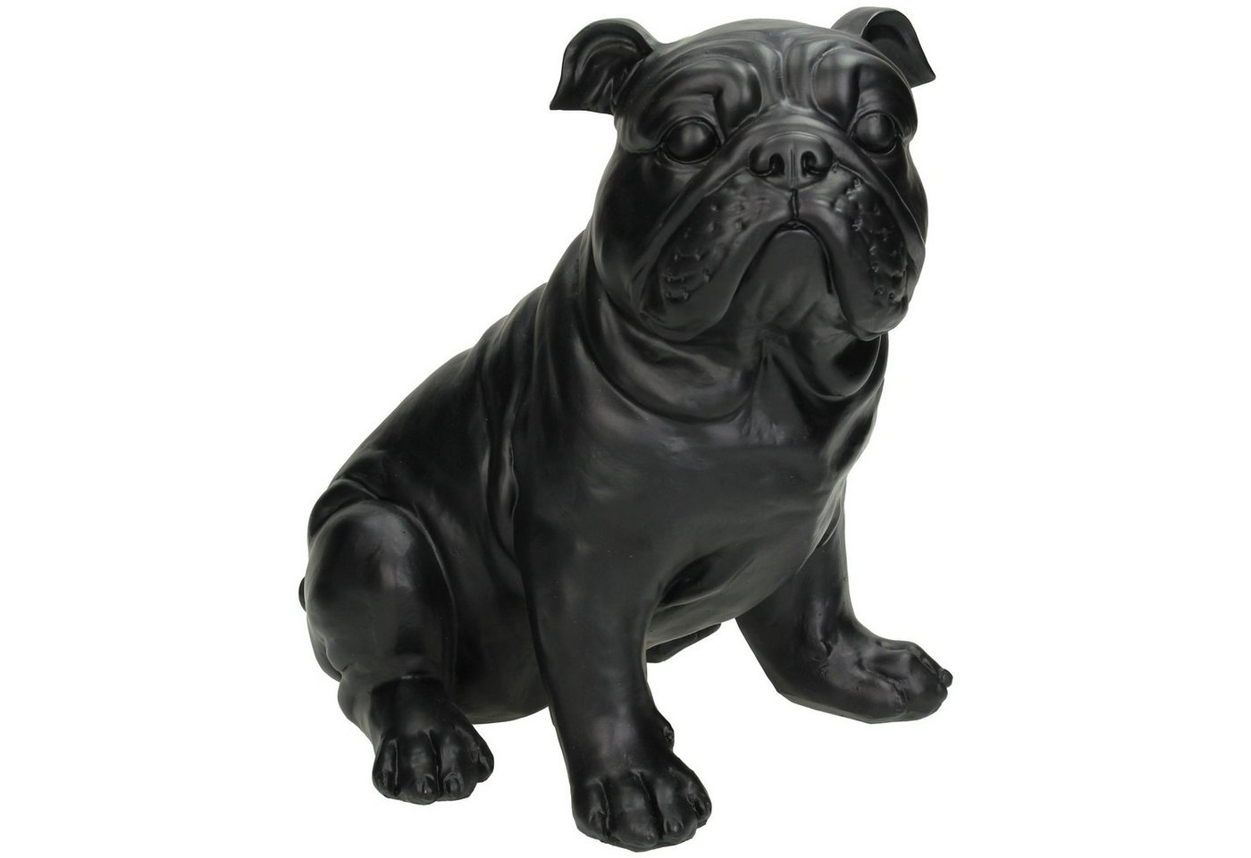 Engelnburg Dekofigur Engelnburg Dekoobjekt Hund Polyresin Schwarz 23x17x26cm von Engelnburg