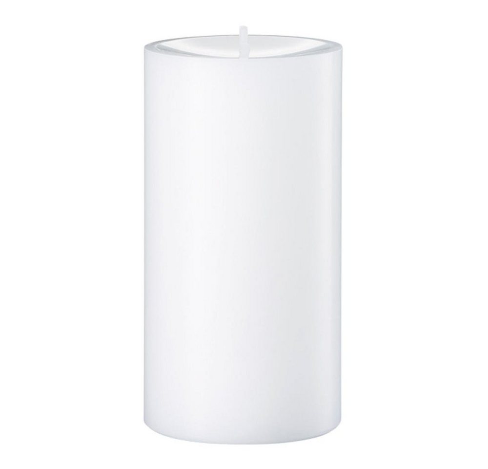 Engels Kerzen Stumpenkerze »Gegossen Weiß H 15 cm« von Engels Kerzen
