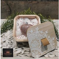 Holzbox, Schatulle, Aufbewahrungsbox, Geschenkbox von Engelskrone