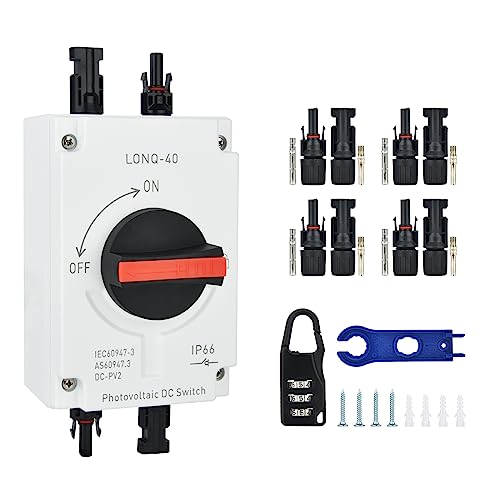 DC Trennschalter IP65 Wasserdicht 32A 4P 1200V Photovoltaik Anschlussrahmen Automatischer Schalter für Batterien und Solar-Photovoltaik-Systeme DC Trennschalter IP65 Wasserdicht 32A 4P 1200V Photovoltaik Anschlussrahmen Automatischer Schalter für Batterien und Solar-Photovoltaik-Systeme von EngineR