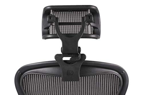Die Originale Kopfstütze für den Herman Miller Aeron Stuhl H4 Carbon | Farben und Netz passen zu klassischem Aeron Stuhl 2016 und früheren Modellen von Engineered Now