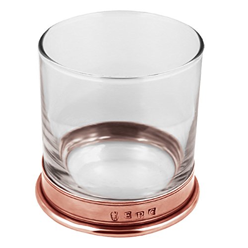 English Pewter Company Rose Zinn Kupfer Whiskyglas Becher [RP01] von English Pewter Company Sheffield, England