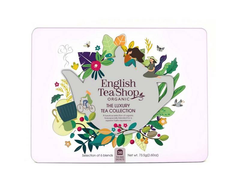 English Tea Shop Teebox ETS Tee Mix Geschenkset 36 Stk. edle Metalldose Ultimate Collection English Tea Shop Teebox ETS Tee Mix Geschenkset 36 Stk. edle Metalldose Ultimate Collection von English Tea Shop