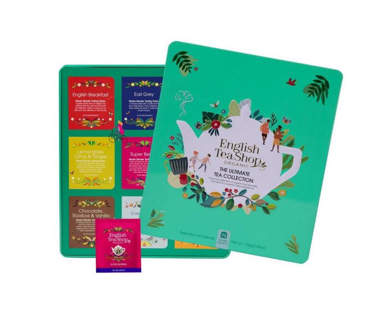English Tea Shop Teebox ETS Tee Mix Geschenkset 72 Stk. edle Metalldose Ultimate Collection English Tea Shop Teebox ETS Tee Mix Geschenkset 72 Stk. edle Metalldose Ultimate Collection von English Tea Shop