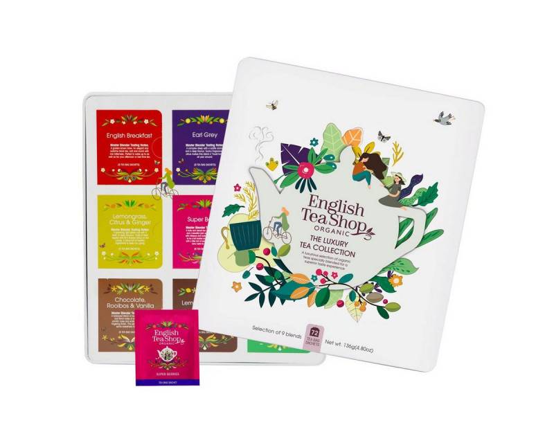 English Tea Shop Teebox ETS Tee Mix Geschenkset 72 Stk. edle Metalldose Ultimate Collection English Tea Shop Teebox ETS Tee Mix Geschenkset 72 Stk. edle Metalldose Ultimate Collection von English Tea Shop