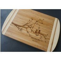 Katzen in Liebe Schneidebrett > Custom Mit Lieben Schneidbrett Hochzeitsgeschenk Katze von EngraveCelebration