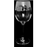 Elephant Wine Glass 35Cl Weinglas Mit Elefantenfries-Design von EngravedGlassDirect