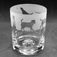 Labrador Retriever Glas | 30Cl Glas Whiskybecher Mit Labrador Retriever Fries Design von EngravedGlassDirect