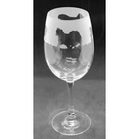 Papillon Weinglas 35Cl Weinglas Mit Papillon Fries Design von EngravedGlassDirect
