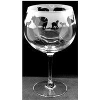 Sheep Gin Glass 70Cl Glas Gin Ballon Mit Schaffriesen-Design von EngravedGlassDirect
