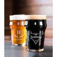 Personalisiertes Geätztes Bierglas Benutzerdefiniertes 19-Unzen-Pintglas von EngravedStory