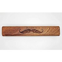 Moustache Massiver Mahagoni Ersatzgriff Für Das Big Green Egg von EngravedWoodHandles