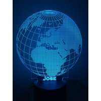 Wort Kugel, Personalisierte 3D-Illusion Smart App-Kontrolle Nachtlicht Bluetooth, Musik, 7 & 16M Farbe Mobile App, Made in Uk Wort Kugel, Personalisierte 3D-Illusion Smart App-Kontrolle Nachtlicht Bluetooth, Musik, 7 & 16M Farbe Mobile App, Made in Uk von EngravingArtStudio