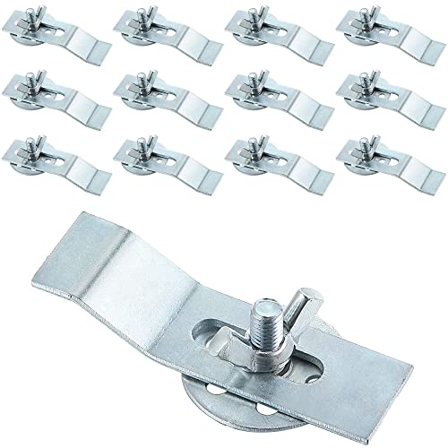 12 Stück Spülbecken-Clips-Set, Unterbau-Waschbecken-Clips, Spülbecken-Montageset, Halterung, Installations-Reparatur-Hardware-Clips, Befestigungsunterstützung für Küche oder Badezimmer Waschbecken 12 Stück Spülbecken-Clips-Set, Unterbau-Waschbecken-Clips, Spülbecken-Montageset, Halterung, Installations-Reparatur-Hardware-Clips, Befestigungsunterstützung für Küche oder Badezimmer Waschbecken von Enhon
