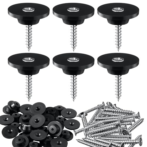 Enhon 200 Stück Dichtnägel für Noppenbahn, 3,5x25mm Montagenägel, Montageknöpfe mit Nagel für Noppenfolie Baudrainage, Hochbeete, Blumentöpfe oder Kellerwände Enhon 200 Stück Dichtnägel für Noppenbahn, 3,5x25mm Montagenägel, Montageknöpfe mit Nagel für Noppenfolie Baudrainage, Hochbeete, Blumentöpfe oder Kellerwände von Enhon