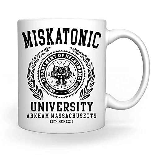 Misckatonic University Tasse Weiß Für Kaffee Tee Cappuccino Kakao Mug White Coffee Tea Cacoa von Enigmae