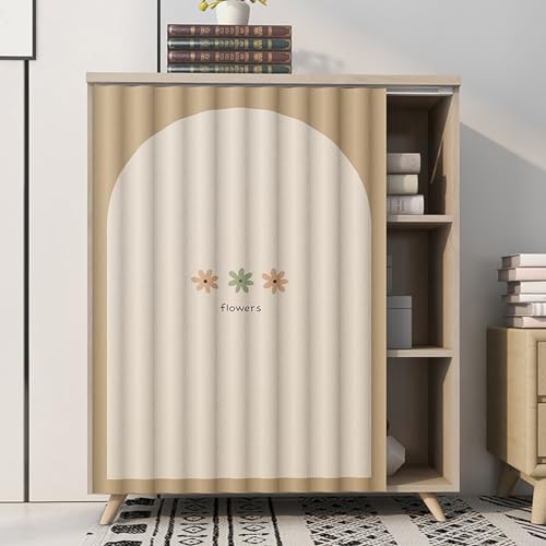 Enigmaire Staubdichte VorhäNge FüR Den Schrank,Vorhang Unter Dem Waschbecken,Staubdichter Schrankvorhang,Mit Gleitschienen,Sonnenschutz,Schlicht Und Elegant,FüR Kleiderschrank,Badezimmer,Wandpaneel Enigmaire Staubdichte VorhäNge FüR Den Schrank,Vorhang Unter Dem Waschbecken,Staubdichter Schrankvorhang,Mit Gleitschienen,Sonnenschutz,Schlicht Und Elegant,FüR Kleiderschrank,Badezimmer,Wandpaneel von Enigmaire