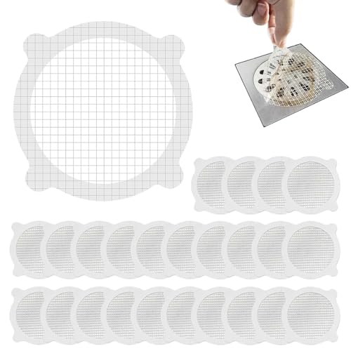 EnixwH 30 Stück Abflusssieb Haarsieb Dusche, 10 X 10 cm Einweg Abflusssieb Dusche, Abfluss Haarfänger zum Kleben, Einwegsieb Sticker, Duschwanne Filter, für Waschbecken Badewanne und Küche EnixwH 30 Stück Abflusssieb Haarsieb Dusche, 10 X 10 cm Einweg Abflusssieb Dusche, Abfluss Haarfänger zum Kleben, Einwegsieb Sticker, Duschwanne Filter, für Waschbecken Badewanne und Küche von EnixwH
