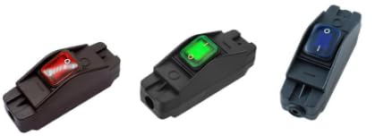 3 Pcs Ip66 Wasserdicht Kabelschalter, 16a 250v Zwischenschalter,Schnurschalter 2 Polig, Wasserdicht Kabel Schalter Mit Led-Anzeigebeleuchtung Geeignet Für Den Außenbereich 3 Pcs Ip66 Wasserdicht Kabelschalter, 16a 250v Zwischenschalter,Schnurschalter 2 Polig, Wasserdicht Kabel Schalter Mit Led-Anzeigebeleuchtung Geeignet Für Den Außenbereich von Eniyou