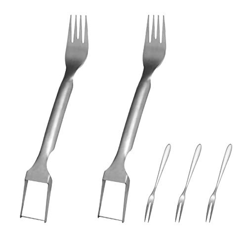 Eniyou 2Pcs Wassermelonen Schneider Wassermelonen Schneider Gabel 2-In-1 Wassermelonen Gabelschneider Watermelon Fork Slicer Cutter Summer Watermelon Fruit Cutting Fork Melonenschneider Mit Obstgabeln Eniyou 2Pcs Wassermelonen Schneider Wassermelonen Schneider Gabel 2-In-1 Wassermelonen Gabelschneider Watermelon Fork Slicer Cutter Summer Watermelon Fruit Cutting Fork Melonenschneider Mit Obstgabeln von Eniyou