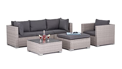 Polyrattan Lounge Sitzgruppe Gartenmöbel Garnitur Poly Rattan 4 Sitzplätze Modell Ibiza Polyrattan Lounge Sitzgruppe Gartenmöbel Garnitur Poly Rattan 4 Sitzplätze Modell Ibiza von Hansson.Sports