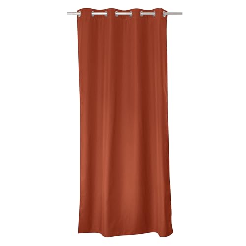 ED Enjoy Home Thermovorhang, Blickdicht, Terrakotta, 135 x 240 cm, Metallösen, Hitzeschutz, Anti-Frost, für Schlafzimmer und Wohnzimmer von Enjoy Home