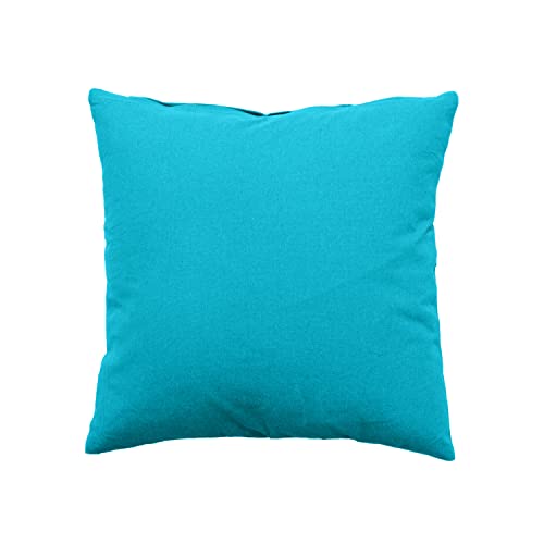 Enjoy Home Kissen, Baumwolle, 40 x 40 cm, 350 g, türkis, 40 x 40 von Enjoy Home