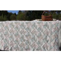 Vintage Decke Camp 142 "x 52" Extra Große Früh Mid Century Doppelter Länge Pastellfarben Rustikale Bettwäsche Finden Picknickdecke Werfen von EnjoyMyVintage