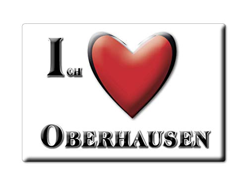 Enjoymagnets Oberhausen in Bad Kreuznach, Rheinland Pfalz Souvenir Deutschland Fridge Kühlschrankmagnet Ich Liebe I Love von Enjoymagnets