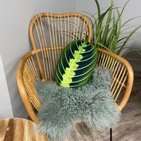 Maranta Lemon Lime Kissen/Gebetspflanze Leuconeura Pflanzenkissen Blattkissen von Enjoypillows