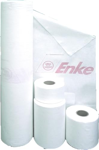 Enke Polyflexvlies | 100cm x 50m = 50m² | Vlies Vlieseinlage Armierungsvlies 110g/m² zur Dachabdichtung mit Flüssigkunststoff oder Dachbeschichtungen | flexibel, rissüberbrückend von Enke