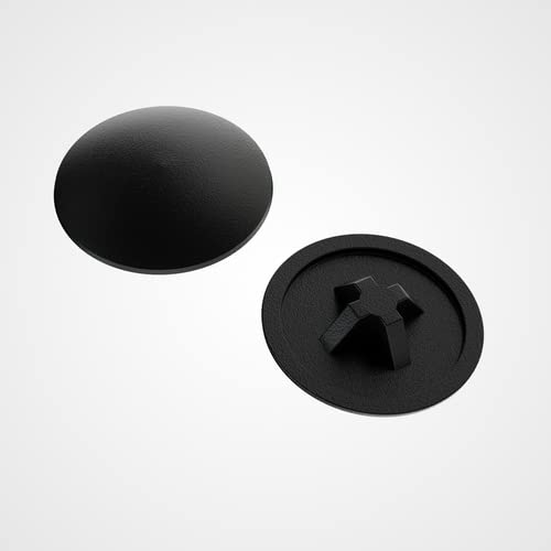 Enkotrade 10 Stück Abdeckkappen für Schrauben Schwarz, Kreuzschlitz, PZ N° 3, Zierkappen zum Abdecken mit Kopflochbohrung, einstecken in Kopf Loch, Schraubenkappen Enkotrade 10 Stück Abdeckkappen für Schrauben Schwarz, Kreuzschlitz, PZ N° 3, Zierkappen zum Abdecken mit Kopflochbohrung, einstecken in Kopf Loch, Schraubenkappen von Enkotrade