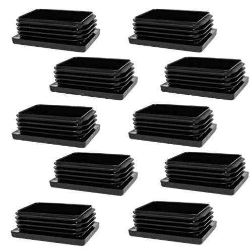 Enkotrade 10 Stück Lamellenstopfen für Rechteckrohre, 40x20 mm, Rohrabdeckung aus hochwertigem Polyethylen Kunststoff, Stopfen, Endstopfen, Kappen, Gleiter | Rohrstopfen Rechteckig Enkotrade 10 Stück Lamellenstopfen für Rechteckrohre, 40x20 mm, Rohrabdeckung aus hochwertigem Polyethylen Kunststoff, Stopfen, Endstopfen, Kappen, Gleiter | Rohrstopfen Rechteckig von Enkotrade