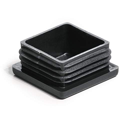 Enkotrade 10 Stück Lamellenstopfen für Vierkantrohre, 48x48 mm, Rohrabdeckung aus hochwertigem Polyethylen Kunststoff, Stopfen, Endstopfen, Kappen, Gleiter | Rohrstopfen Quadratisch Enkotrade 10 Stück Lamellenstopfen für Vierkantrohre, 48x48 mm, Rohrabdeckung aus hochwertigem Polyethylen Kunststoff, Stopfen, Endstopfen, Kappen, Gleiter | Rohrstopfen Quadratisch von Enkotrade