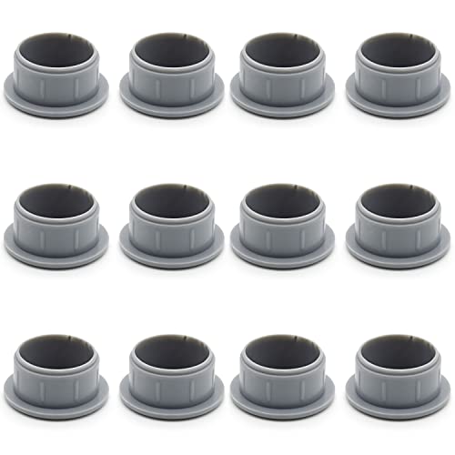 Enkotrade 12 Stück Abdeckstopfen in Grau | 36x30 | Bohrloch Ø 30mm, Rohrabdeckung aus hochwertigem Polyethylen, Kunststoffkappen, Abdeckkappe, Stopfen, Blindstopfen, Verschlusskappe Enkotrade 12 Stück Abdeckstopfen in Grau | 36x30 | Bohrloch Ø 30mm, Rohrabdeckung aus hochwertigem Polyethylen, Kunststoffkappen, Abdeckkappe, Stopfen, Blindstopfen, Verschlusskappe von Enkotrade