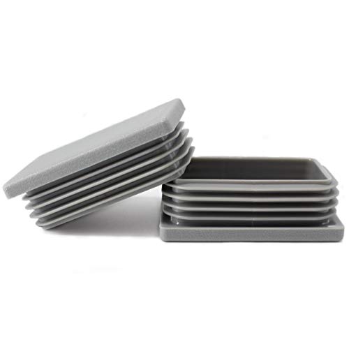 Enkotrade 21 Stück Lamellenstopfen Grau für Rechteckrohre, 50x30 mm, Rohrabdeckung aus hochwertigem Polyethylen Kunststoff, Stopfen, Endstopfen, Kappen, Gleiter | Rohrstopfen Rechteckig Enkotrade 21 Stück Lamellenstopfen Grau für Rechteckrohre, 50x30 mm, Rohrabdeckung aus hochwertigem Polyethylen Kunststoff, Stopfen, Endstopfen, Kappen, Gleiter | Rohrstopfen Rechteckig von Enkotrade