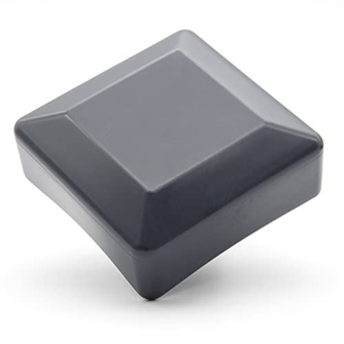 Enkotrade 21 Stück Zaunkappen Anthrazit für Außenmaß 16x16mm, Rohrkappen aus hochwertigem Kunststoff, Pyramide Quadratisch Zaunpfostenkappen Pfahl Deckel Zaunabdeckung Enkotrade 21 Stück Zaunkappen Anthrazit für Außenmaß 16x16mm, Rohrkappen aus hochwertigem Kunststoff, Pyramide Quadratisch Zaunpfostenkappen Pfahl Deckel Zaunabdeckung von Enkotrade