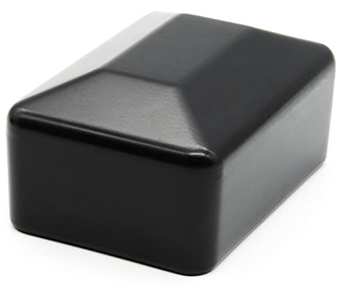 Enkotrade 21 Stück Zaunkappen Schwarz für Außenmaß 40x80 mm, Rohrkappen aus hochwertigem Kunststoff, Pyramide Rechteckig Zaunpfostenkappen Pfahl Deckel Zaunabdeckung Enkotrade 21 Stück Zaunkappen Schwarz für Außenmaß 40x80 mm, Rohrkappen aus hochwertigem Kunststoff, Pyramide Rechteckig Zaunpfostenkappen Pfahl Deckel Zaunabdeckung von Enkotrade
